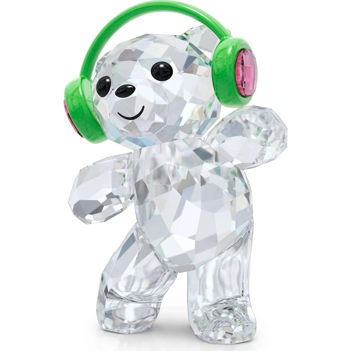 Swarovski Kris Bear Just Dance Decorative Crystal Green