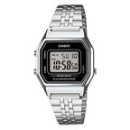 Casio Ladies Watch Digital Vintage Classic Jubilee Silver
