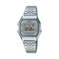 Casio Ladies Watch Digital Vintage Classic Grey Silver