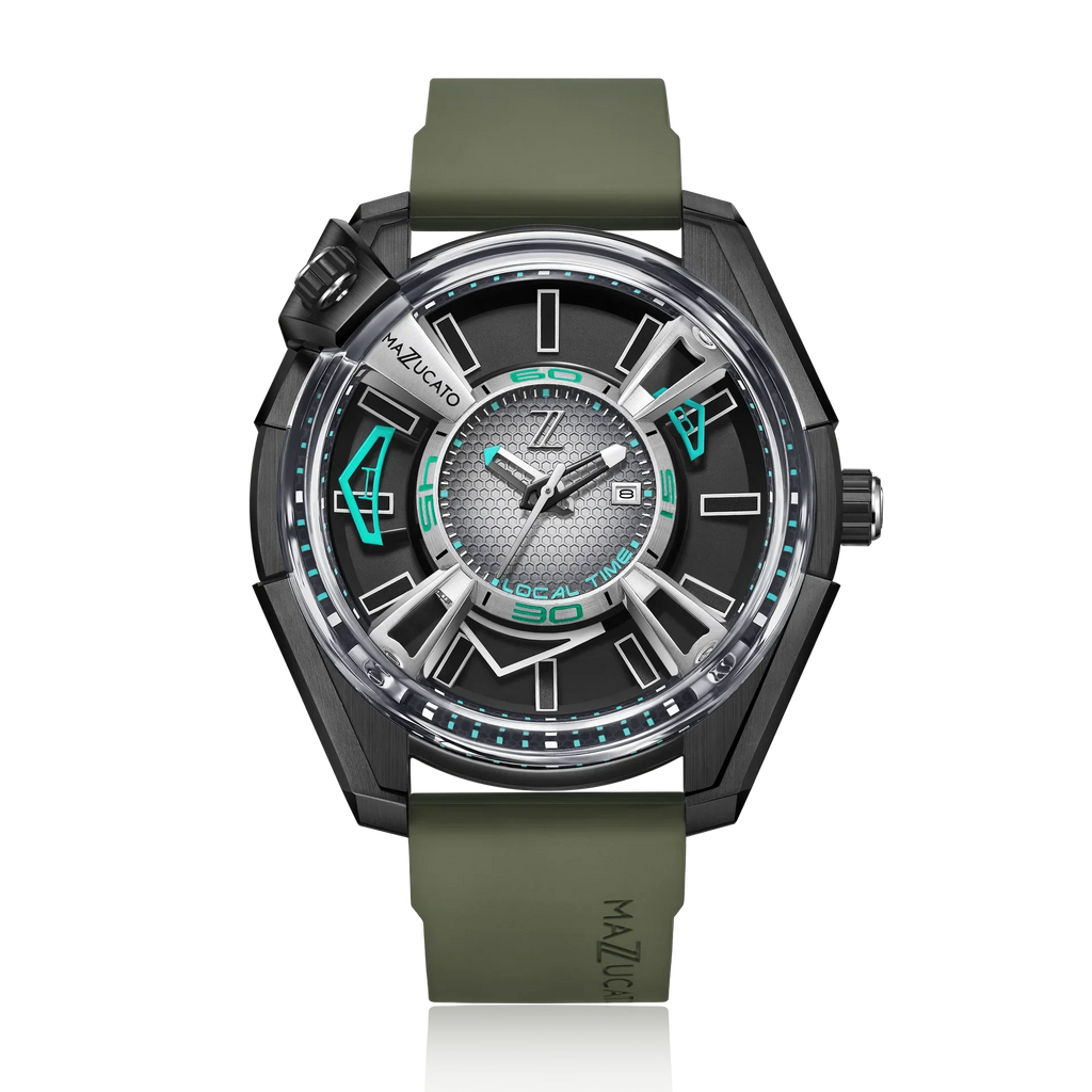 Mazzucato Watch Automatic LAX Limited Edition Dual Time