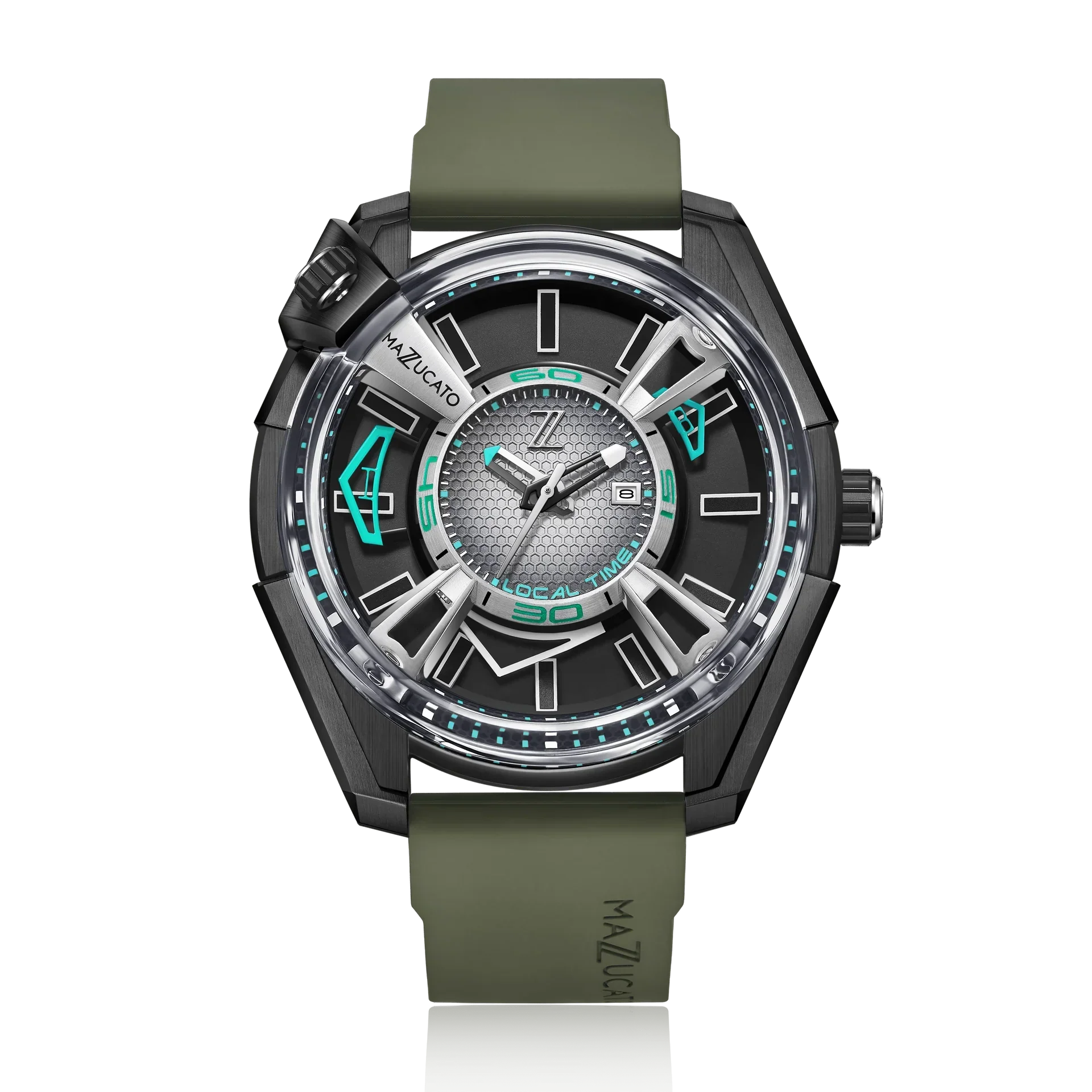 Mazzucato Watch Automatic LAX Limited Edition Dual Time
