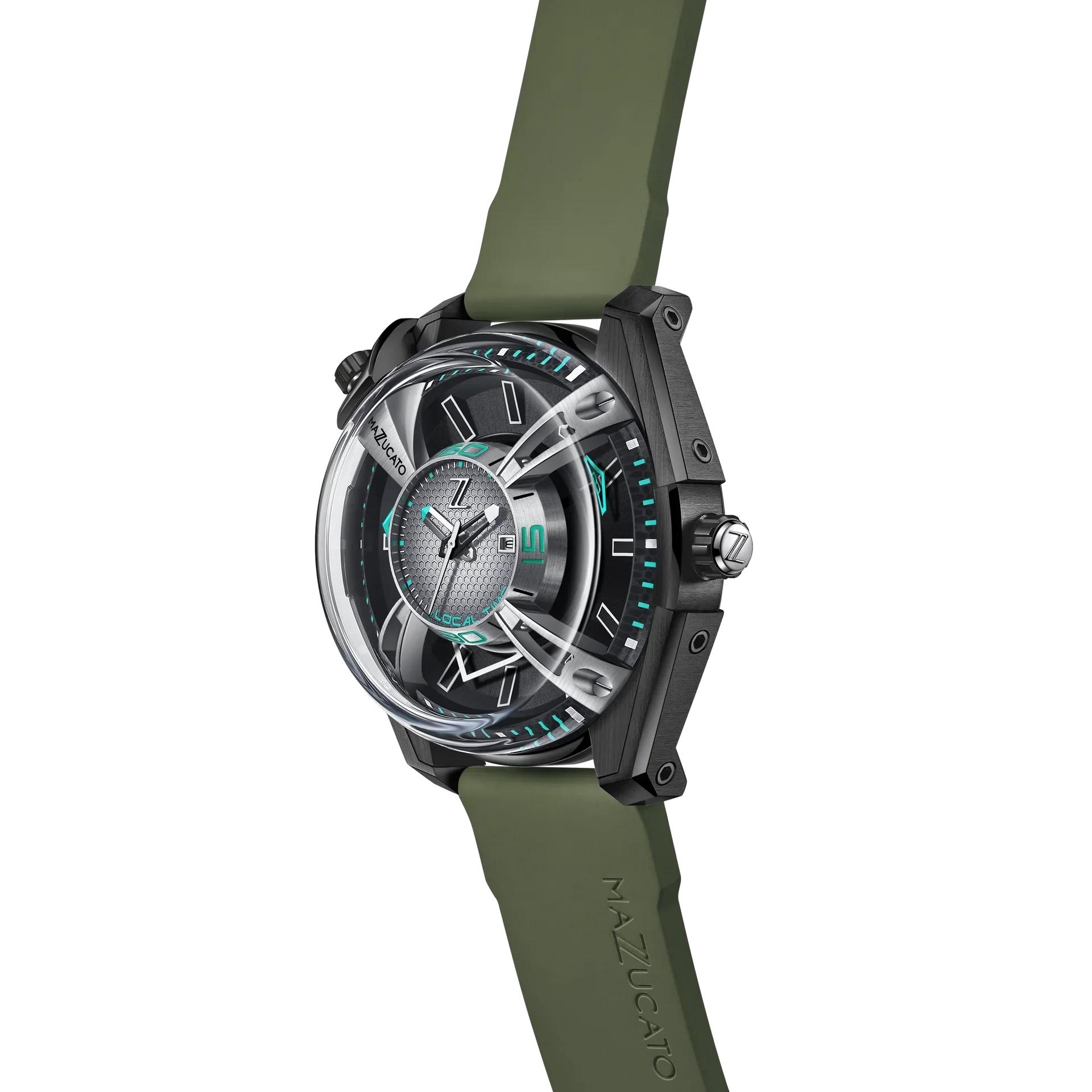 Mazzucato Watch Automatic LAX Limited Edition Dual Time