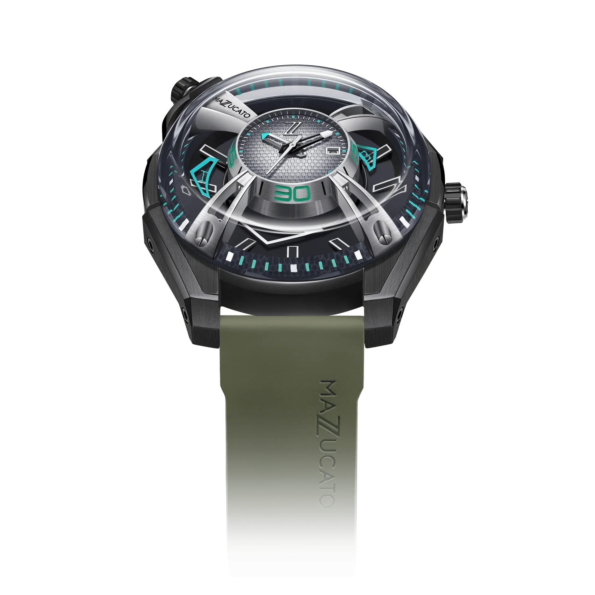Mazzucato Watch Automatic LAX Limited Edition Dual Time