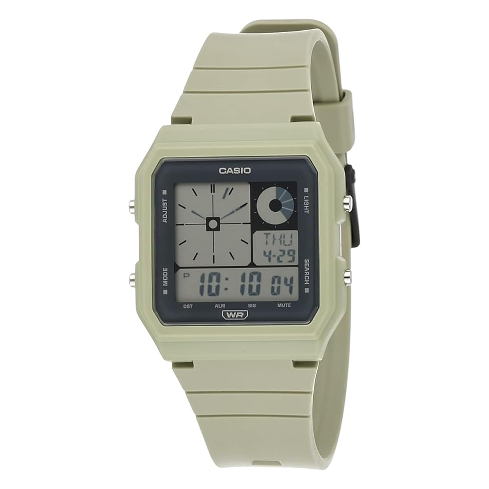 Casio Unisex Watch Vintage Pop Digital Khaki