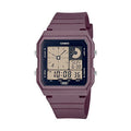 Casio Unisex Watch Vintage Pop Digital Aubergine