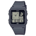 Casio Unisex Watch Retro Twin Digital Grey