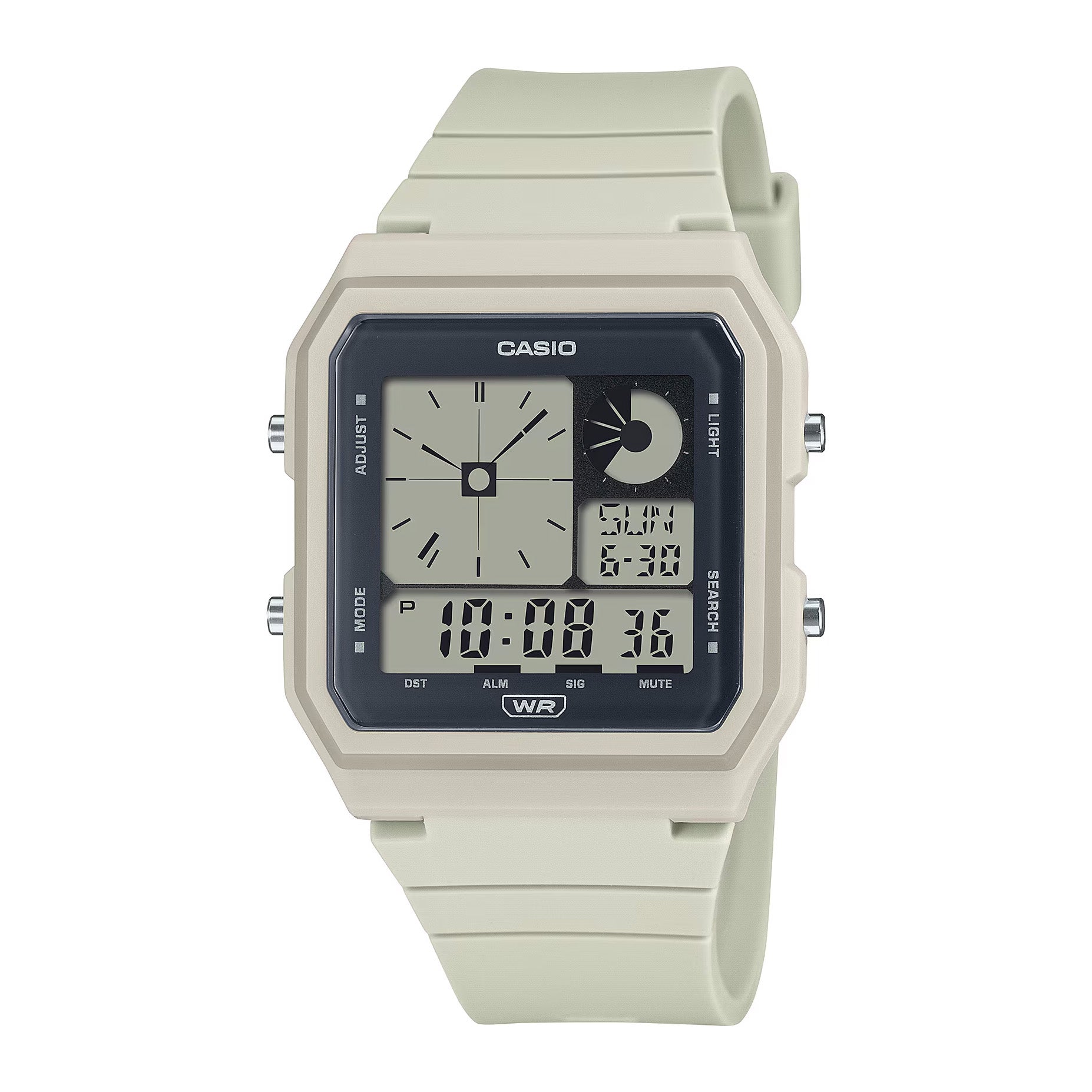 Casio Unisex Watch Vintage Pop Digital White