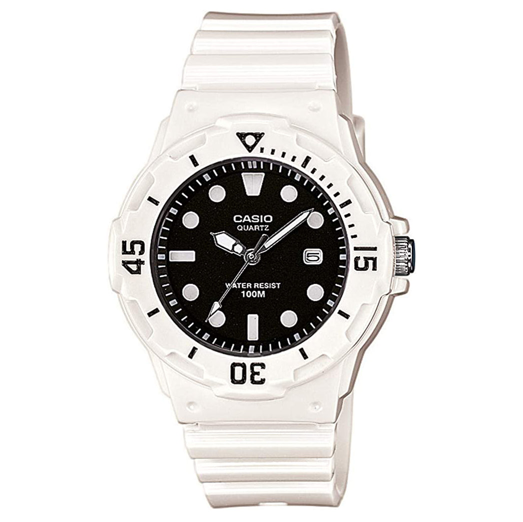 Casio Ladies Watch Analogue White Black