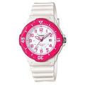 Casio Ladies Watch Analogue White Pink