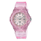 Casio Transparent Pink Watch