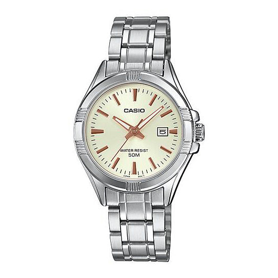 Casio Standard Ladies' Beige Watch