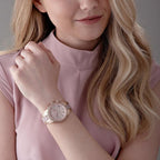 Michael Kors Ladies Watch Ritz Chronograph 37mm Rose Gold