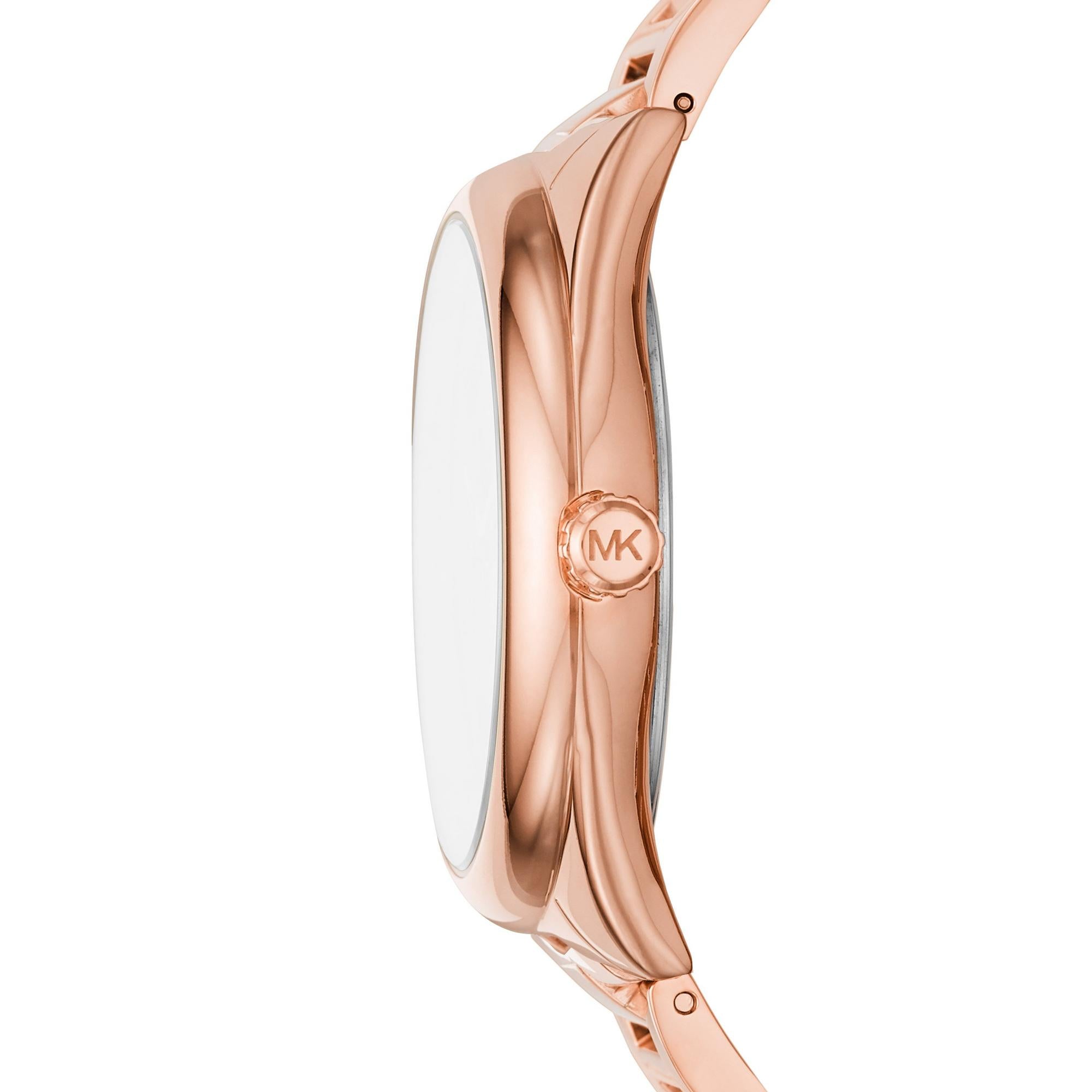 Michael Kors Ladies Watch Janelle 42mm Rose Gold