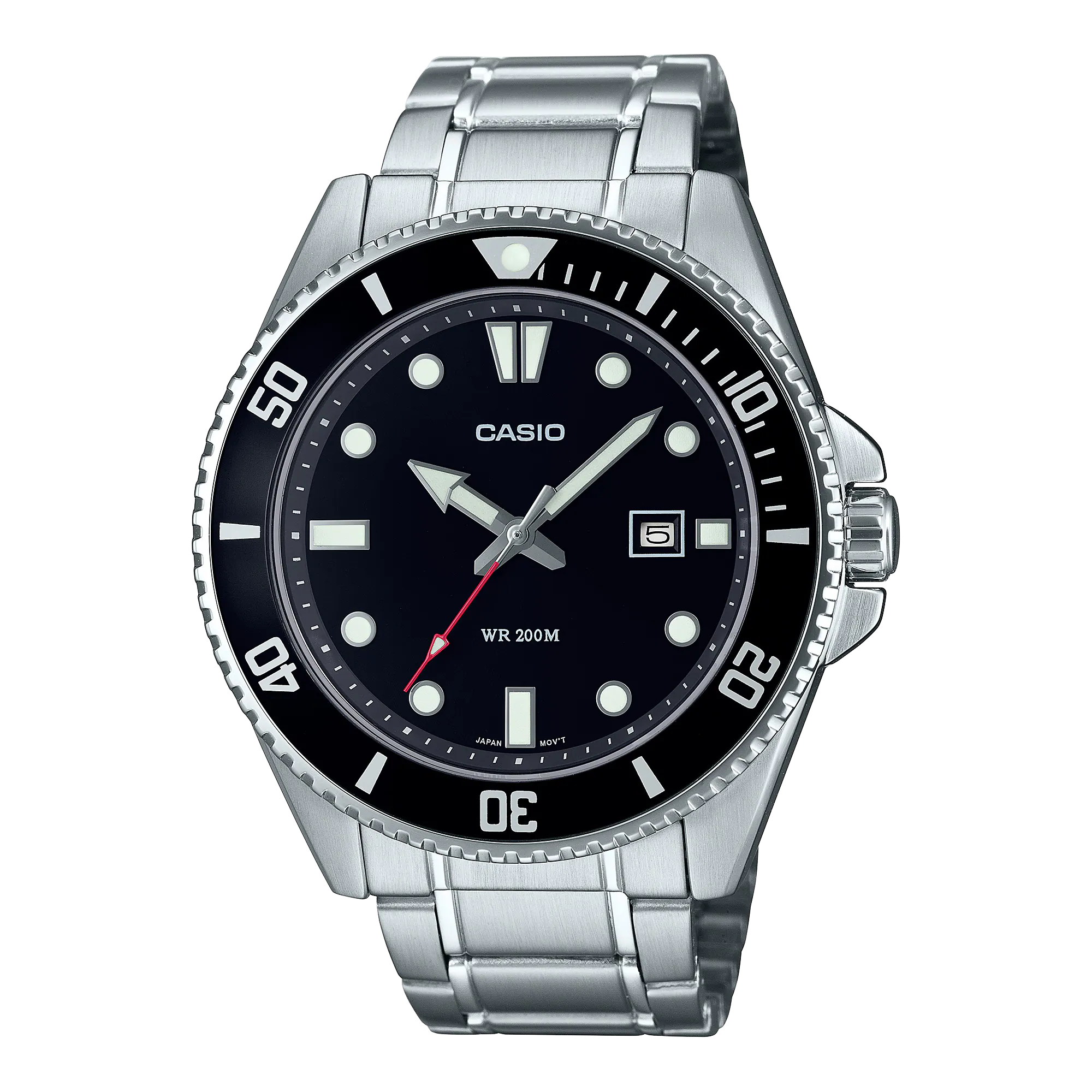 Casio Men's Watch Standard Black Bracelet