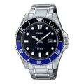 Casio Men's Standard Blue Black Diver Watch