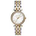 Michael Kors Ladies Watch Darci Mini 26mm Two Tone Gold