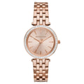 Michael Kors Ladies Watch Darci Mini 33mm Rose Gold
