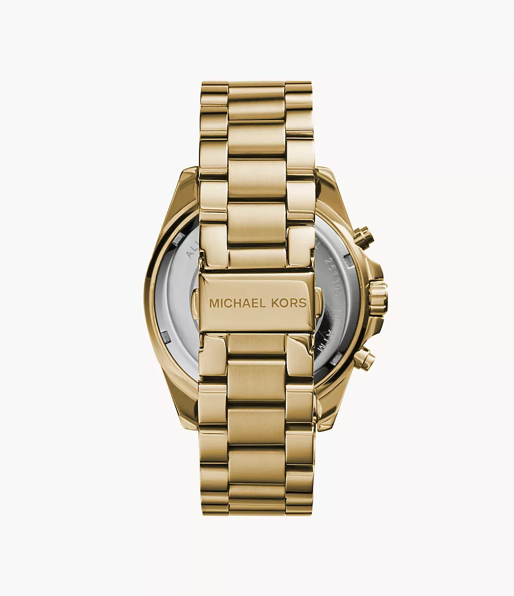 Michael Kors Watch Bradshaw Chronograph 42mm Gold