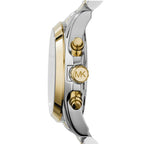 Michael Kors Watch Bradshaw Chronograph 43mm Blue Gold