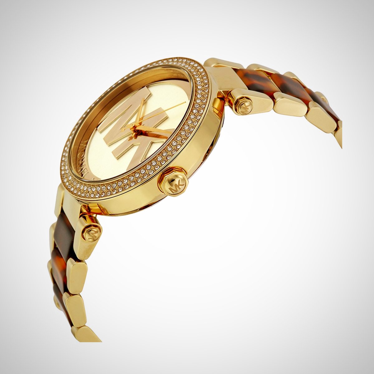 Michael Kors Ladies Watch Parker 39mm Gold Champagne