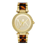Michael Kors Ladies Watch Parker 39mm Gold Champagne