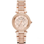 Michael Kors Watch Ladies Mini Parker 33mm Rose Gold