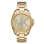 Michael Kors Ladies Watch Bradshaw 43mm Gems Gold