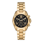 Michael Kors Ladies Watch Bradshaw Chronograph 36mm Black Gold