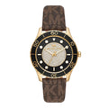 Michael Kors Ladies Watch Runway 40mm Black Brown