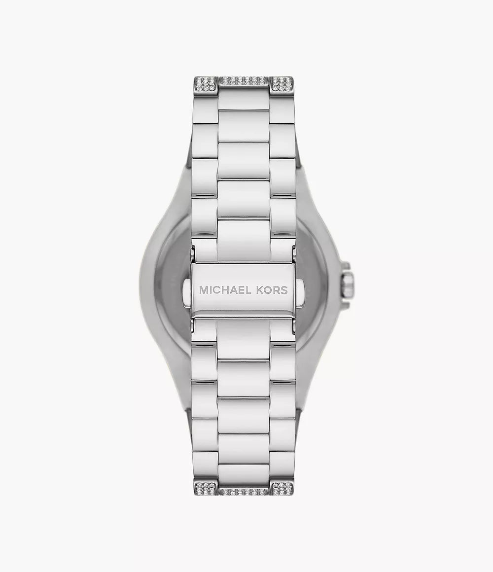 Michael Kors Ladies Watch Lennox 41mm Blue Silver