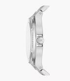 Michael Kors Ladies Watch Lennox 41mm Blue Silver