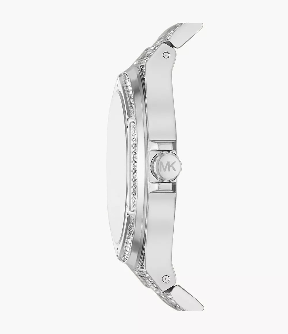 Michael Kors Ladies Watch Lennox 41mm Blue Silver