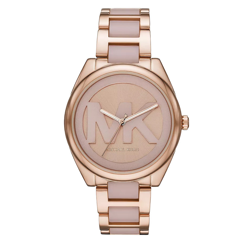 Michael Kors Ladies Watch Janelle 42mm Rose Gold