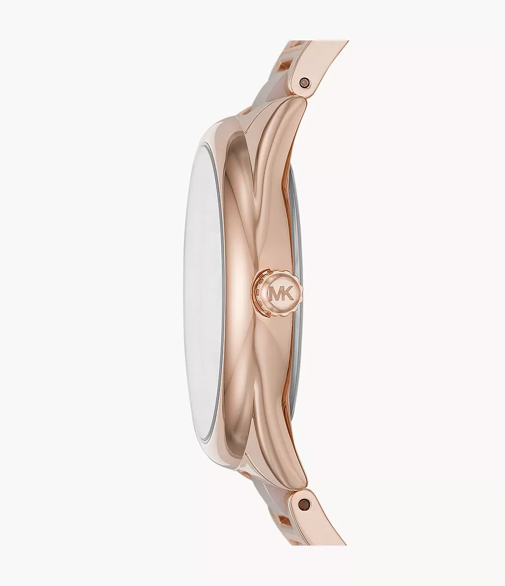 Michael Kors Ladies Watch Janelle 42mm Rose Gold