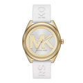 Michael Kors Ladies Watch Janelle 42mm White Gold