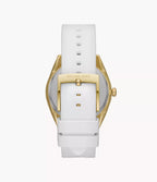 Michael Kors Ladies Watch Janelle 42mm White Gold