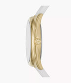 Michael Kors Ladies Watch Janelle 42mm White Gold