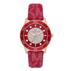 Michael Kors Ladies Watch Runway 40mm Red