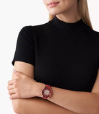 Michael Kors Ladies Watch Runway 40mm Red