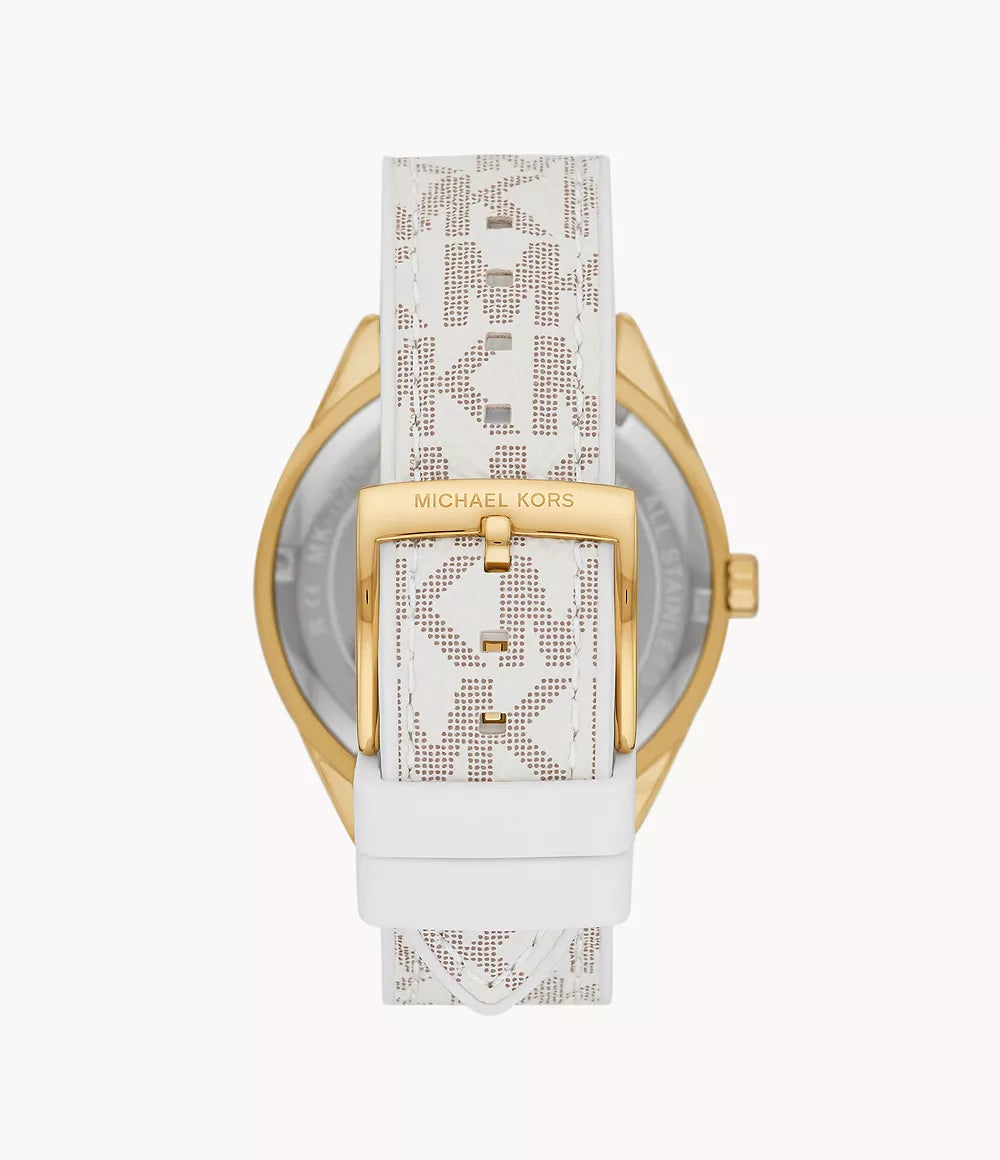 Michael Kors Ladies Watch Jessa 40mm Gold White