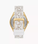 Michael Kors Ladies Watch Jessa 40mm Gold White