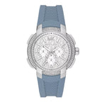 Michael Kors Ladies Watch Sidney Multifunction 42mm White Blue