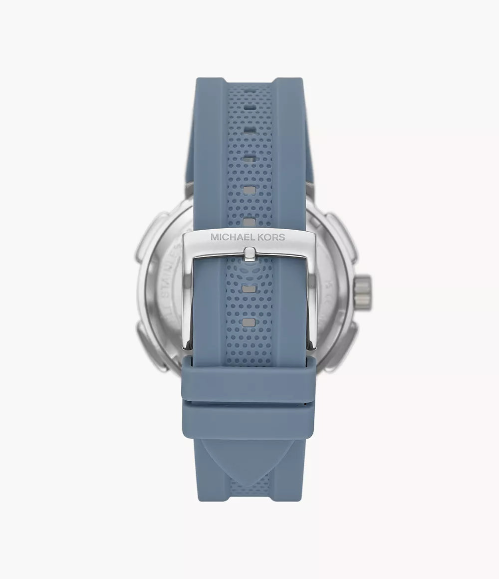 Michael Kors Ladies Watch Sidney Multifunction 42mm White Blue