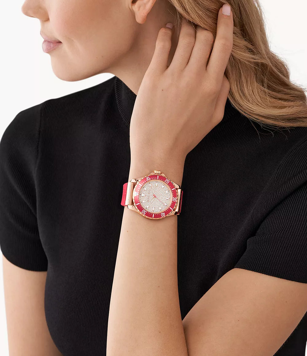 Michael Kors Ladies Watch Everest 43mm Pink