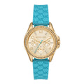 Michael Kors Ladies Watch Mini Pilot 36mm Blue Gold