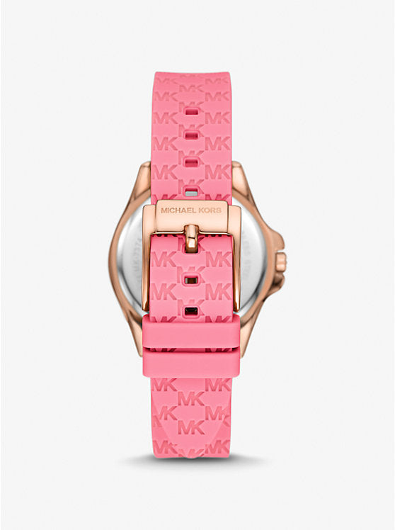 Michael Kors Ladies Watch Mini Pilot 36mm Pink Rose Gold