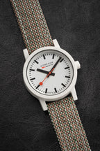 Mondaine Ladies Watch Essence White Brown