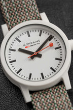 Mondaine Ladies Watch Essence White Brown