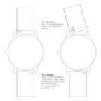 Mondaine Watch Essence White Pink