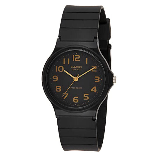 Casio Watch Classic Black Gold